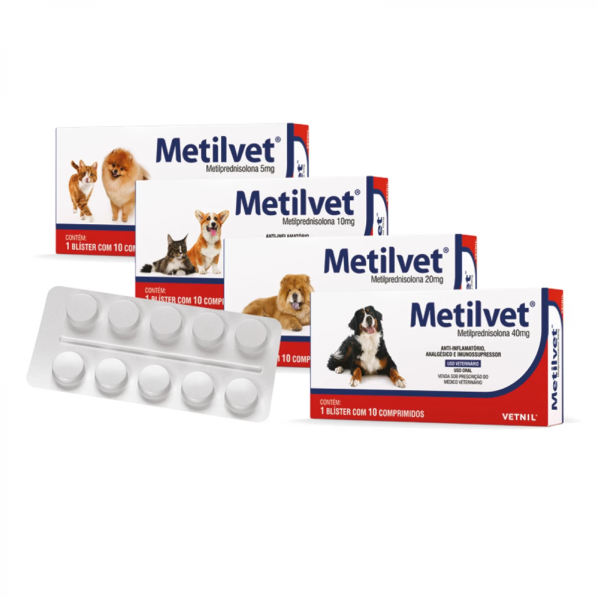 Metilvet Anti-inflamatório, Analgésico e Imunossupressor