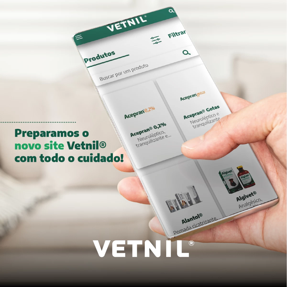 Novo Site da Vetnil