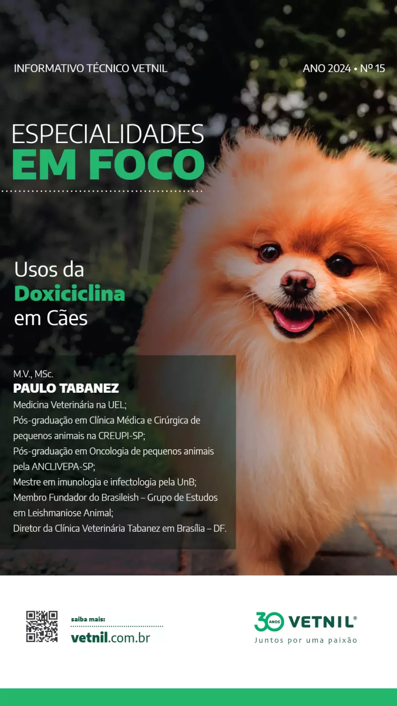 Info Tec. Esp em Foco - Usos da Doxiciclina em Cães