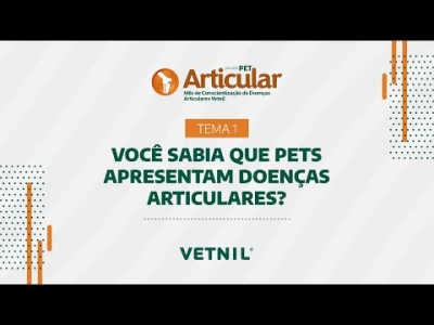 Julho Pet Articular – Tema 1